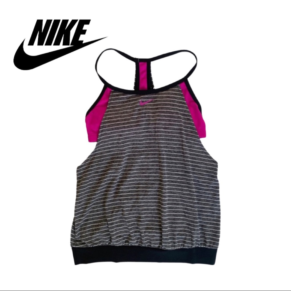 NIKE Layered Athletic Racerback Tank